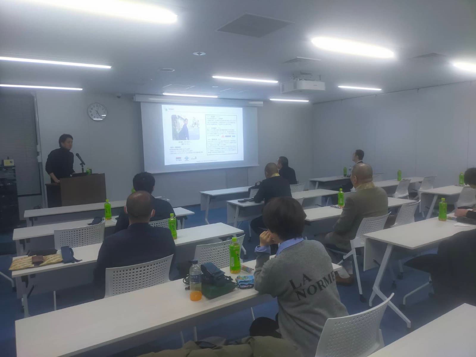 寺務仕組み化に関するセミナー登壇の様子